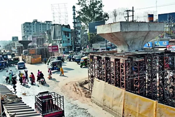 Durga Puja traffic in Ranchi