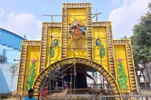 durga puja pandal