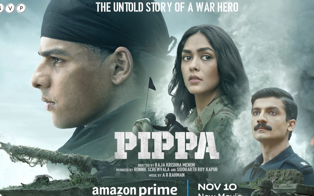 पिप्पा मूवी रिव्यू: 1971 के भारत पाकिस्तान के वॉर बैकड्रेप की शानदार कहानी पर बनी औसत फिल्म 'पिप्पा'
