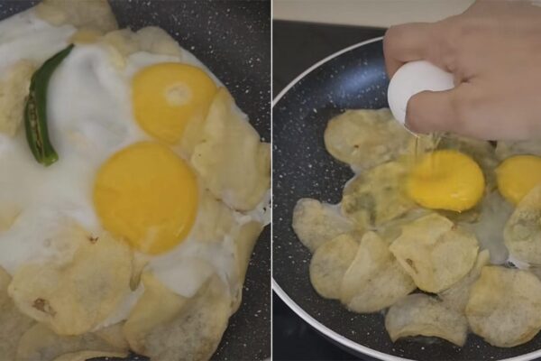 Anda Over Potato Chips? This Unusual Egg Recipe Has Got The Internet Talking