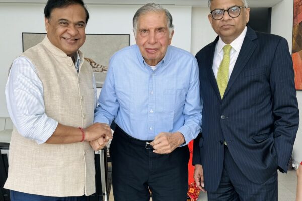 Himanta Biswa Sarma and Ratan Tata