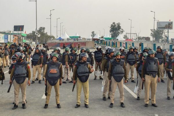 Farmers protest