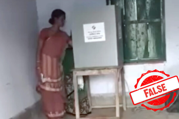 Fact Check: Old Video Of Polling Agent Influencing Voters Falsely Linked To 2024 Lok Sabha Polls