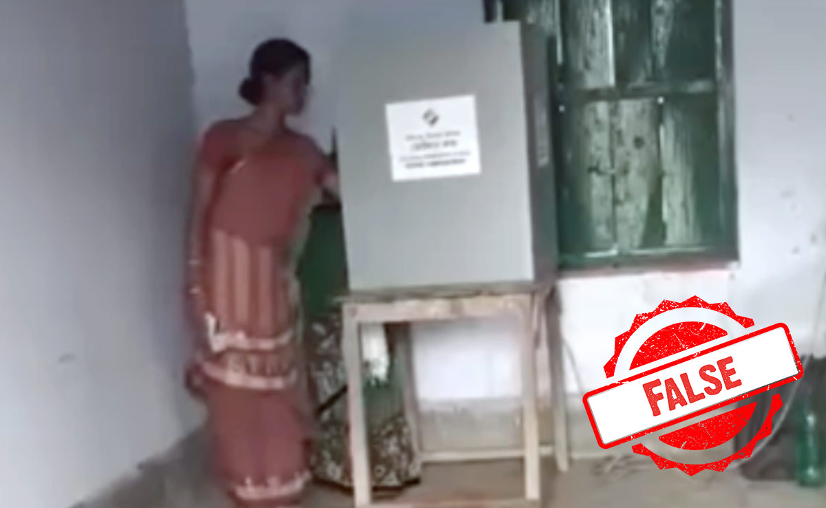 Fact Check: Old Video Of Polling Agent Influencing Voters Falsely Linked To 2024 Lok Sabha Polls