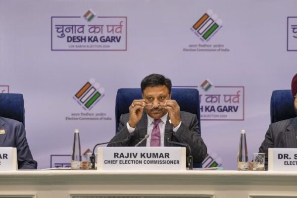 Chief Election Commissioner Rajiv Kumar