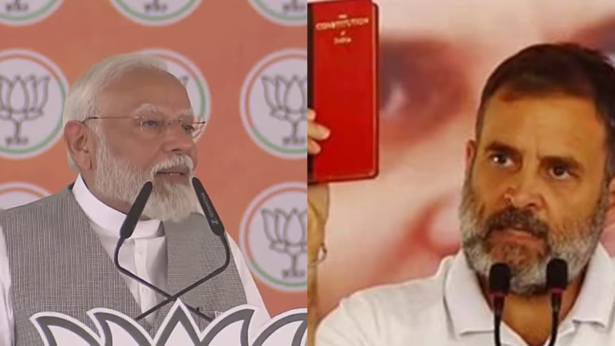 'वे एससी, एसटी और ओबीसी को अधिकारों से वंचित करना चाहते हैं': पीएम मोदी ने मुसलमानों के लिए आरक्षण का वादा करने वाले राहुल गांधी का पुराना वीडियो साझा किया - News18