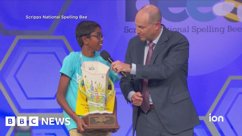 'एपोसिओपेसिस': 12 वर्षीय बच्चे को अमेरिकी स्पेलिंग बी प्रतियोगिता जीतते हुए देखें