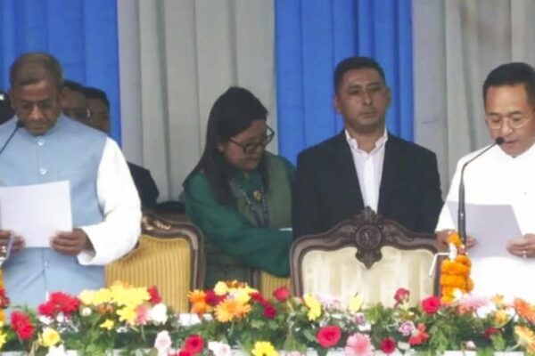Prem Singh Tamang takes oath as Sikkim CM